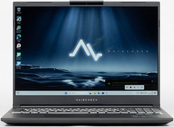 Обзор игрового ноутбука Maibenben Typhoon X16A на базе AMD Ryzen 7 7435 и Nvidia GeForce RTX 4060 Laptop