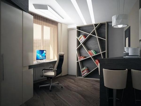 Квартира-студия с балконом – варианты дизайна комнаты площадью 25 кв. м. Квартира-студия с балконом – варианты дизайна комнаты площадью 25 кв. м.