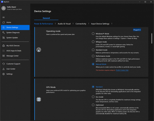 Обзор ноутбука Asus ProArt P16 (H7606WI) с AMD Ryzen AI 9 HX 370 и Nvidia GeForce RTX 4070 Laptop