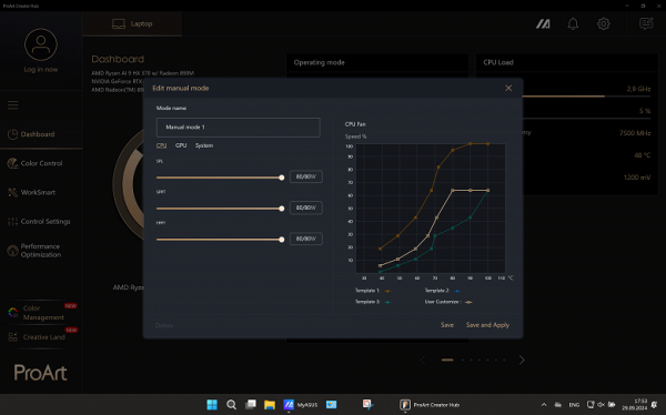 Обзор ноутбука Asus ProArt P16 (H7606WI) с AMD Ryzen AI 9 HX 370 и Nvidia GeForce RTX 4070 Laptop