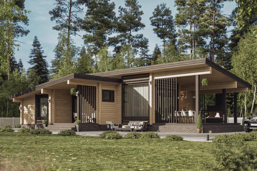 Преимущества строительства бани из клееного бруса в Иваново