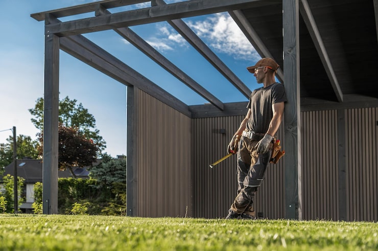 Как сделать переносной гараж из профильной трубы и тента